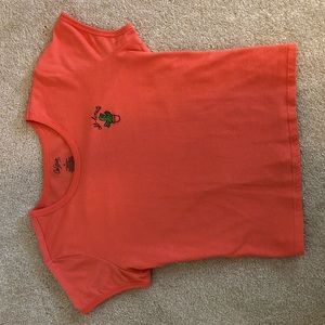 Orange T-shirt with Cactus Logo